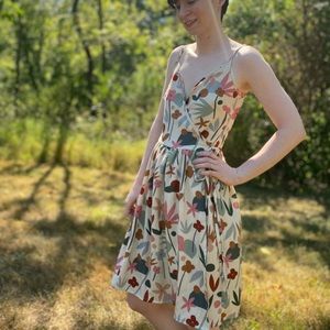 Handmade True Bias Calvin dress